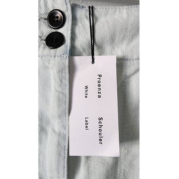 Proenza Schouler White Label High Waisted Shorts 8 NEW - Picture 5 of 11